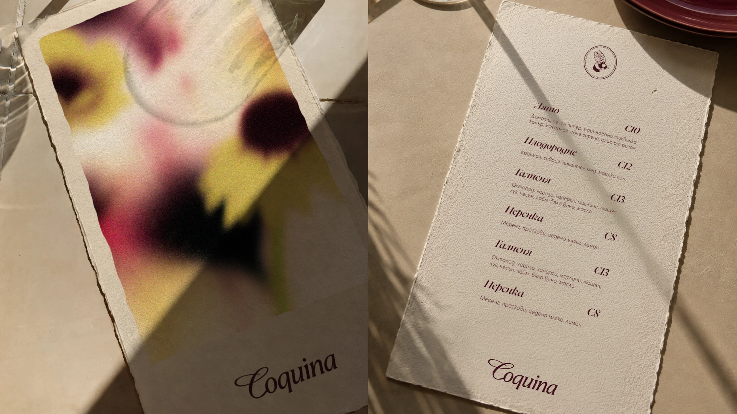 Coquina mockup