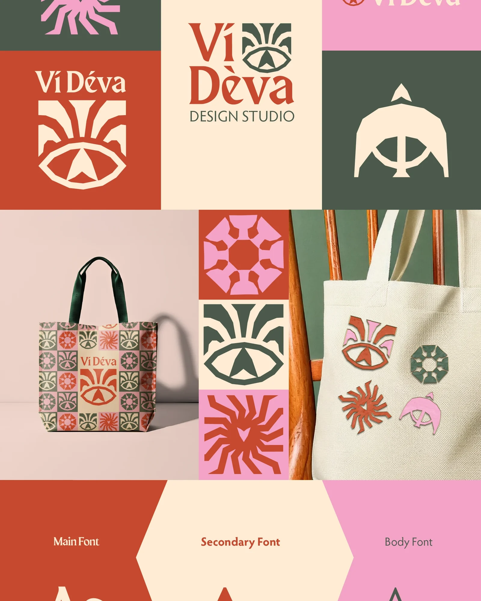 Ví Déva mockup