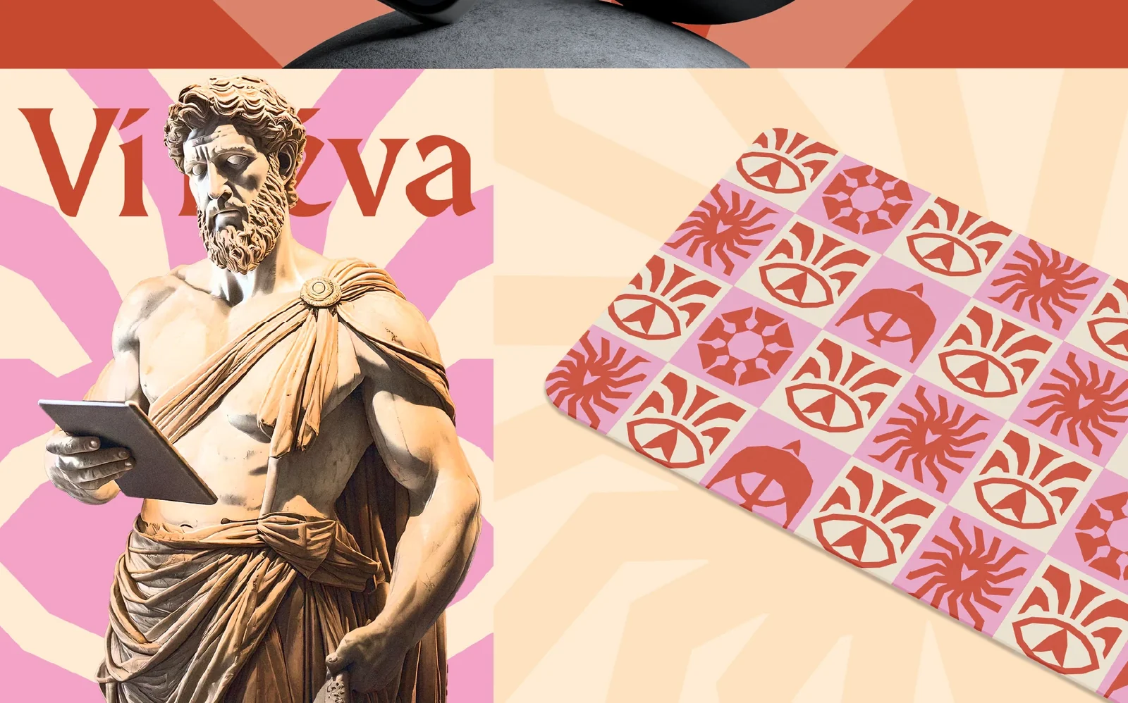 Ví Déva mockup